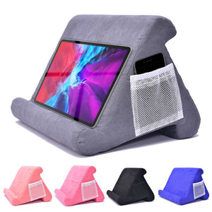 Sponge Pillow Tablet Stand For iPad Samsung Huawei Xiaomi Tablet Holder Phone Support Bed Rest Cushion Tablette Reading Holder