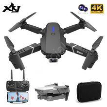 Cargar imagen en el visor de la galería, XKJ 2021 New E88 Pro Drone With Wide Angle HD 4K 1080P Dual Camera Height Hold Wifi RC Foldable Quadcopter Dron Gift Toy
