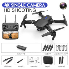 Cargar imagen en el visor de la galería, XKJ 2021 New E88 Pro Drone With Wide Angle HD 4K 1080P Dual Camera Height Hold Wifi RC Foldable Quadcopter Dron Gift Toy
