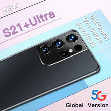 將圖片載入圖庫檢視器 Galax S21 Ultra 5G Cell Phone 16+512GB Andriod 11.0 6800mAh Big Battery 32+50MP Qualcomm888 Face ID Global Version Smartphones
