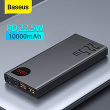 Load image into Gallery viewer, Baseus Power Bank 10000mAh with 20W PD Fast Charging Powerbank Portable Battery Charger PoverBank For iPhone 12Pro Xiaomi Huawei
